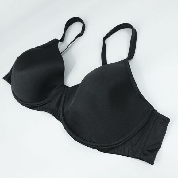 Leading Lady Bra Womens Size 54A Black T-Shirt Molded Underwire Style 5028 - Picture 3 of 12